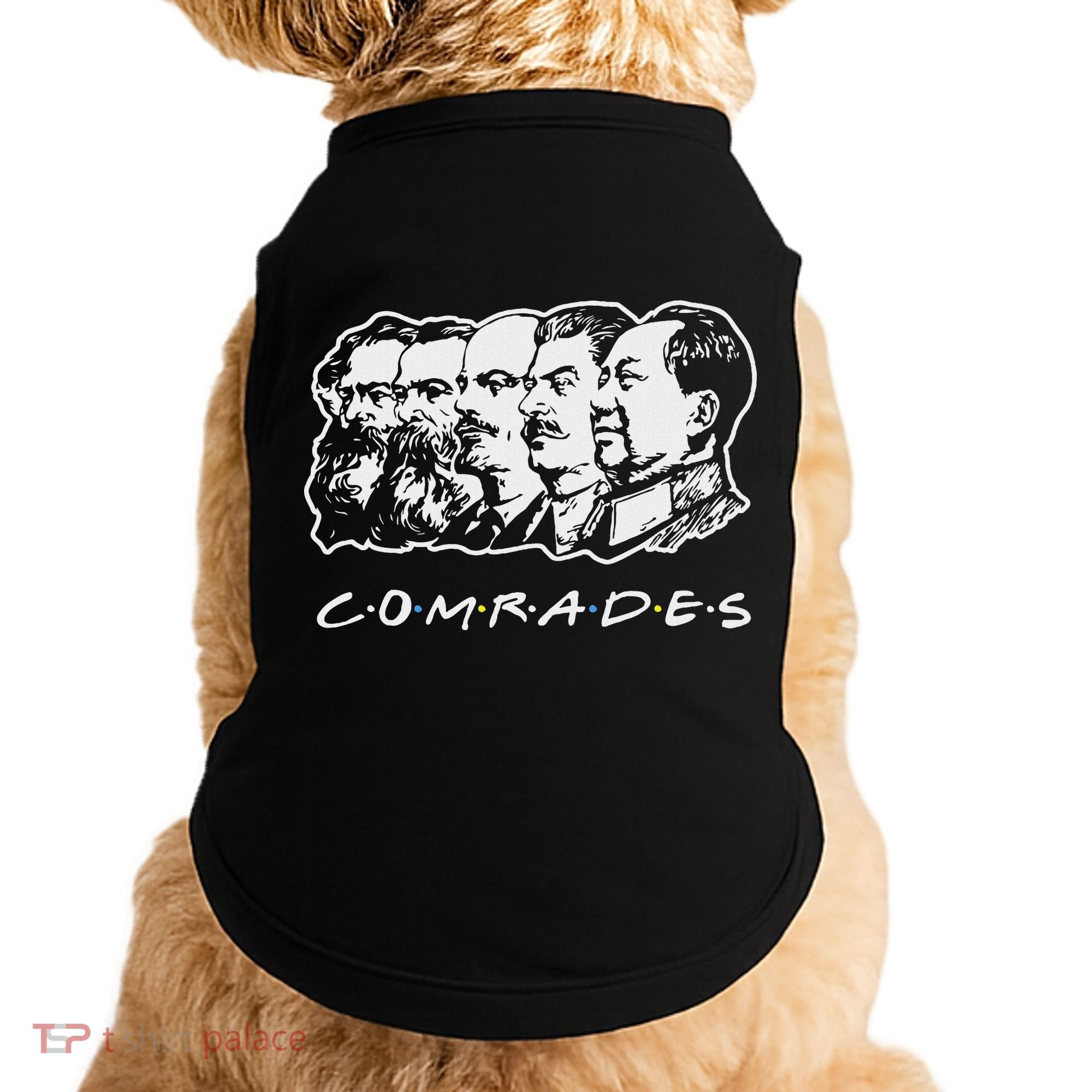 Communist Comrades Friends Communism Party Doggie Tank