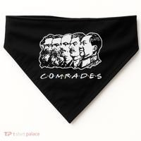 Communist Comrades Friends Communism Party USA-Made Doggie Bandana thumb 0