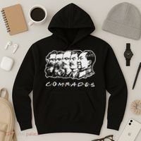 Communist Comrades Friends Communism Party Hoodie thumb 3