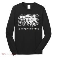 Communist Comrades Friends Communism Party Long Sleeve Shirt thumb 0