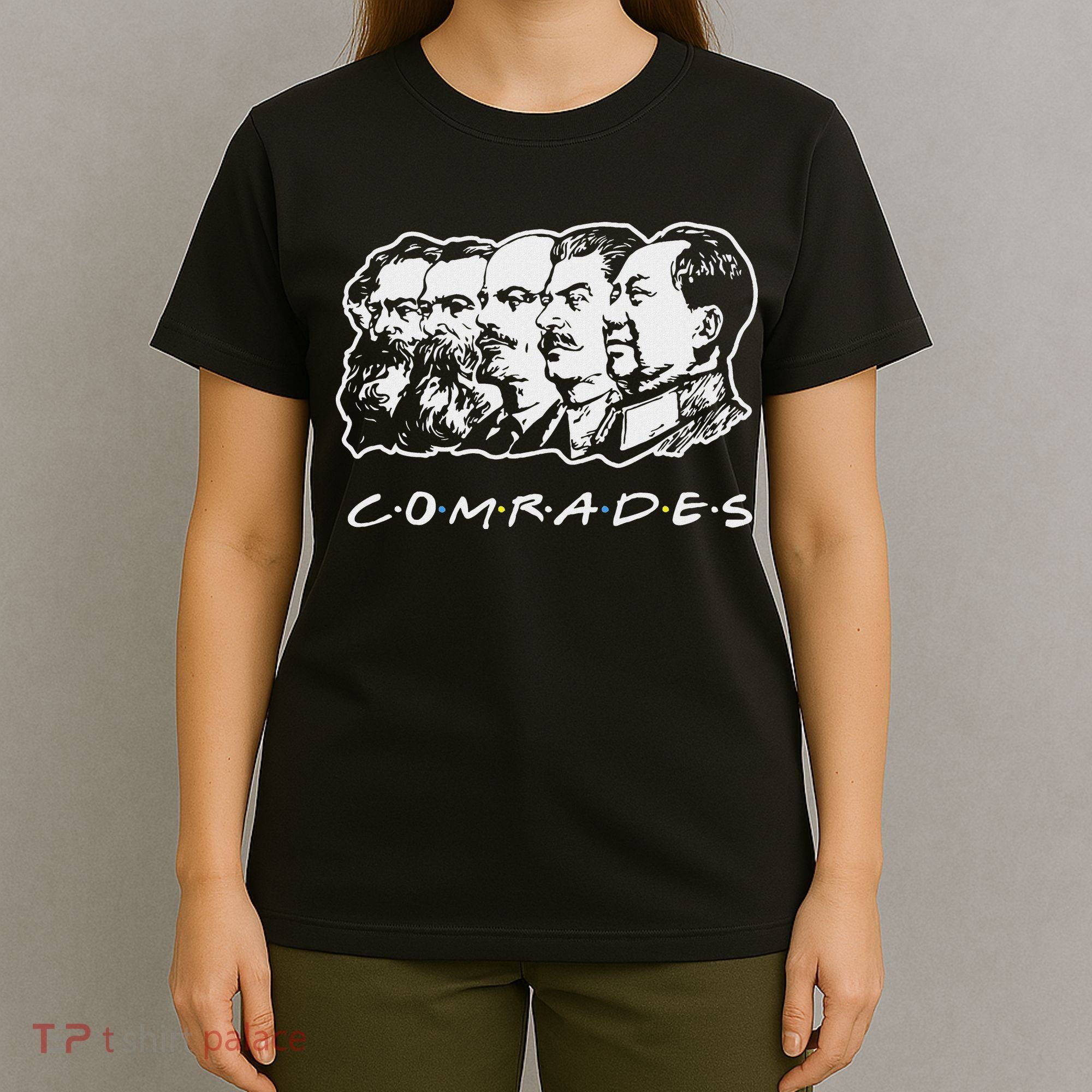Communist Comrades Friends Communism Party T-Shirt