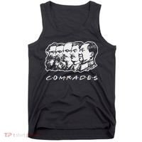 Communist Comrades Friends Communism Party Tank Top thumb 0