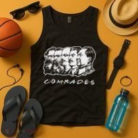 Communist Comrades Friends Communism Party Tank Top thumb 4