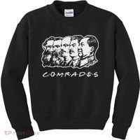 Communist Comrades Friends Communism Party Kids Sweatshirt thumb 0