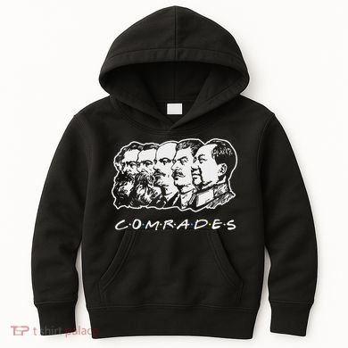 Communist Comrades Friends Communism Party Kids Hoodie