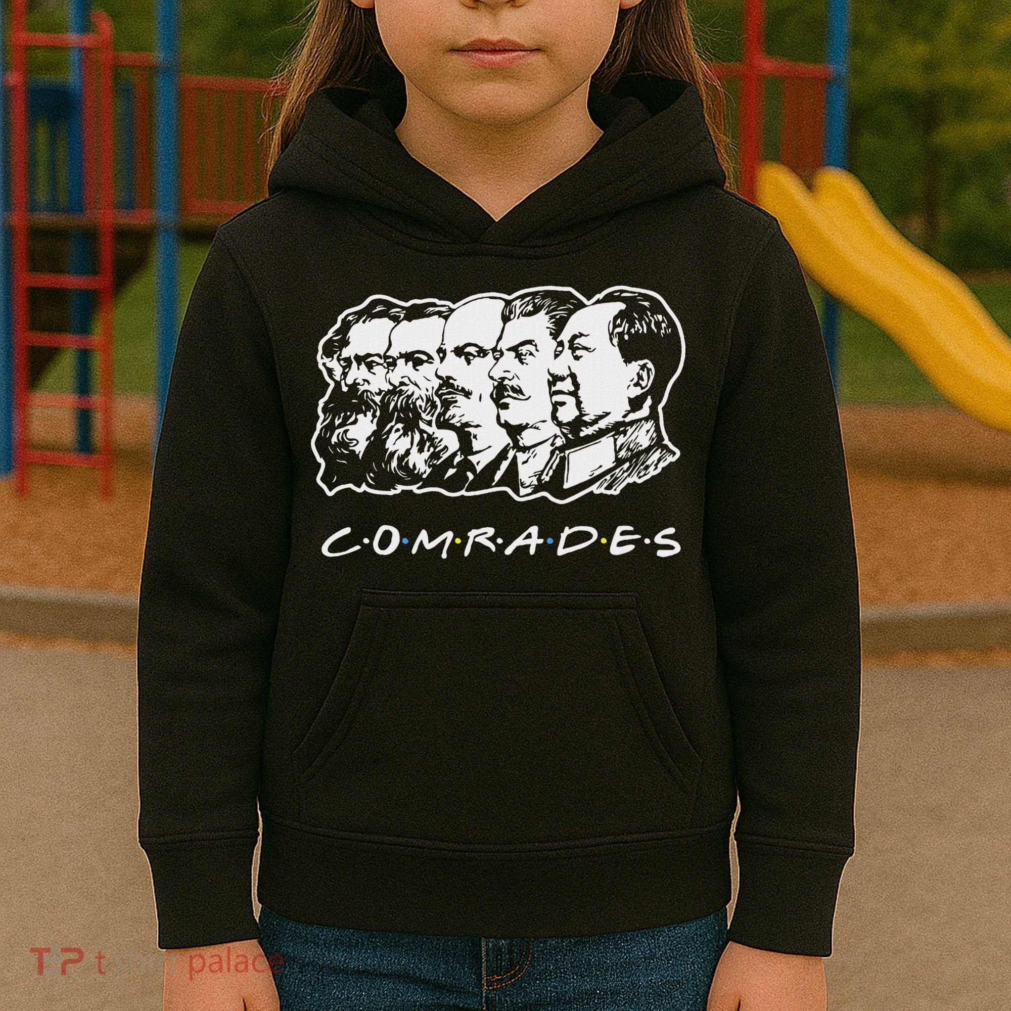 Communist Comrades Friends Communism Party Kids Hoodie