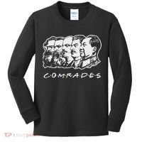 Communist Comrades Friends Communism Party Kids Long Sleeve Shirt thumb 0