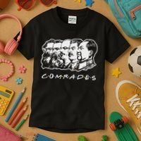 Communist Comrades Friends Communism Party Kids T-Shirt thumb 3