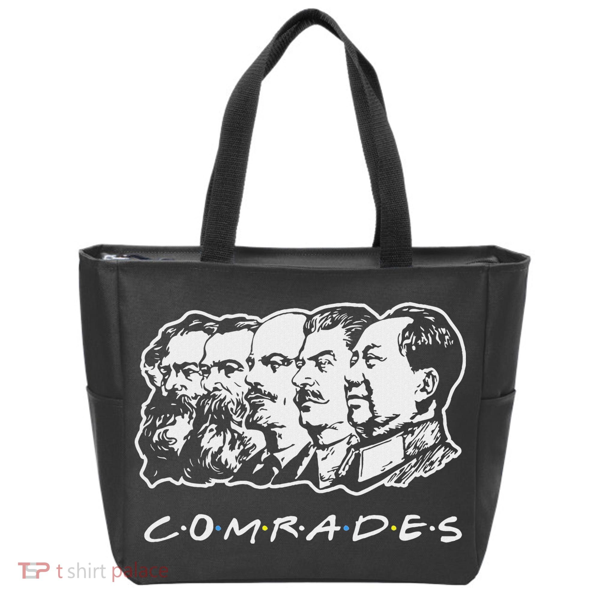 Communist Comrades Friends Communism Party Tote Bag