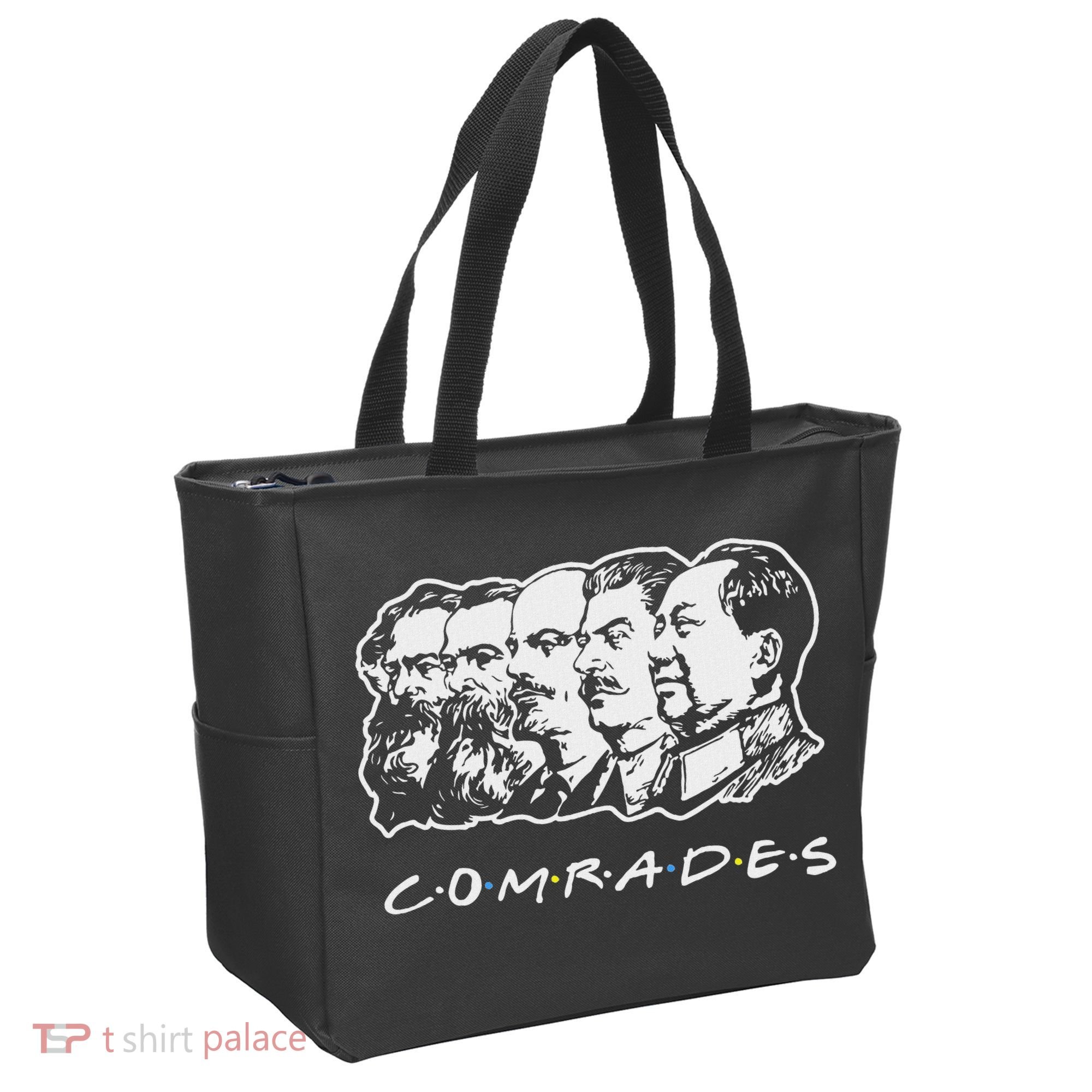 Communist Comrades Friends Communism Party Tote Bag