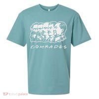 Communist Comrades Friends Communism Party Sueded Cloud Jersey T-Shirt thumb 0