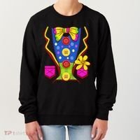 Clown Costume For Funny Funny Halloween Outfit Circus Women's Sweatshirt thumb 0