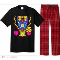 Clown Costume For Funny Funny Halloween Outfit Circus Pajama Set thumb 0
