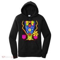 Clown Costume For Funny Funny Halloween Outfit Circus Women's Hoodie thumb 0