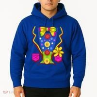 Clown Costume For Funny Funny Halloween Outfit Circus Hoodie thumb 2