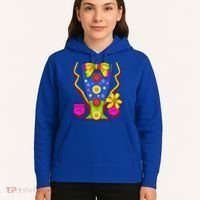 Clown Costume For Funny Funny Halloween Outfit Circus Hoodie thumb 5