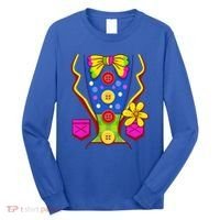 Clown Costume For Funny Funny Halloween Outfit Circus Long Sleeve Shirt thumb 0