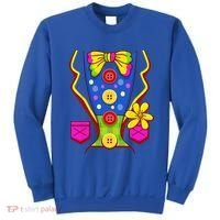 Clown Costume For Funny Funny Halloween Outfit Circus Sweatshirt thumb 0
