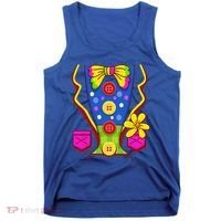 Clown Costume For Funny Funny Halloween Outfit Circus Tank Top thumb 0