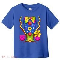 Clown Costume For Funny Funny Halloween Outfit Circus Toddler T-Shirt thumb 0