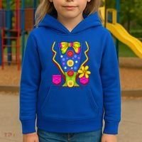 Clown Costume For Funny Funny Halloween Outfit Circus Kids Hoodie thumb 3