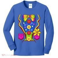 Clown Costume For Funny Funny Halloween Outfit Circus Kids Long Sleeve Shirt thumb 0