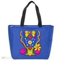 Clown Costume For Funny Funny Halloween Outfit Circus Tote Bag thumb 0