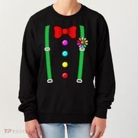 Clown Costume Funny Circus Halloween Costumes Women's Sweatshirt thumb 0
