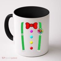 Clown Costume Funny Circus Halloween Costumes Coffee Mug thumb 0