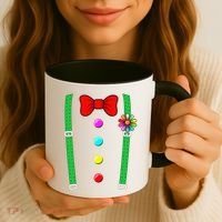 Clown Costume Funny Circus Halloween Costumes Coffee Mug thumb 3
