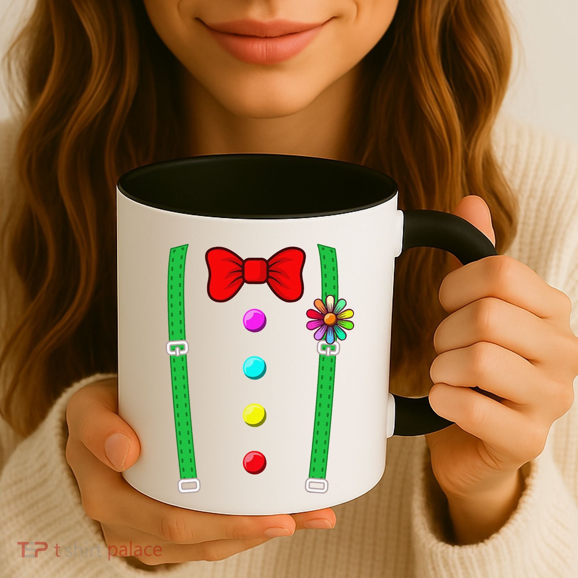 Clown Costume Funny Circus Halloween Costumes Coffee Mug