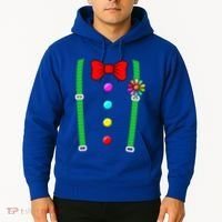 Clown Costume Funny Circus Halloween Costumes Hoodie thumb 2