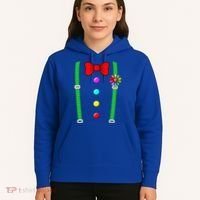 Clown Costume Funny Circus Halloween Costumes Hoodie thumb 5