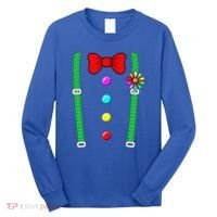 Clown Costume Funny Circus Halloween Costumes Long Sleeve Shirt thumb 0