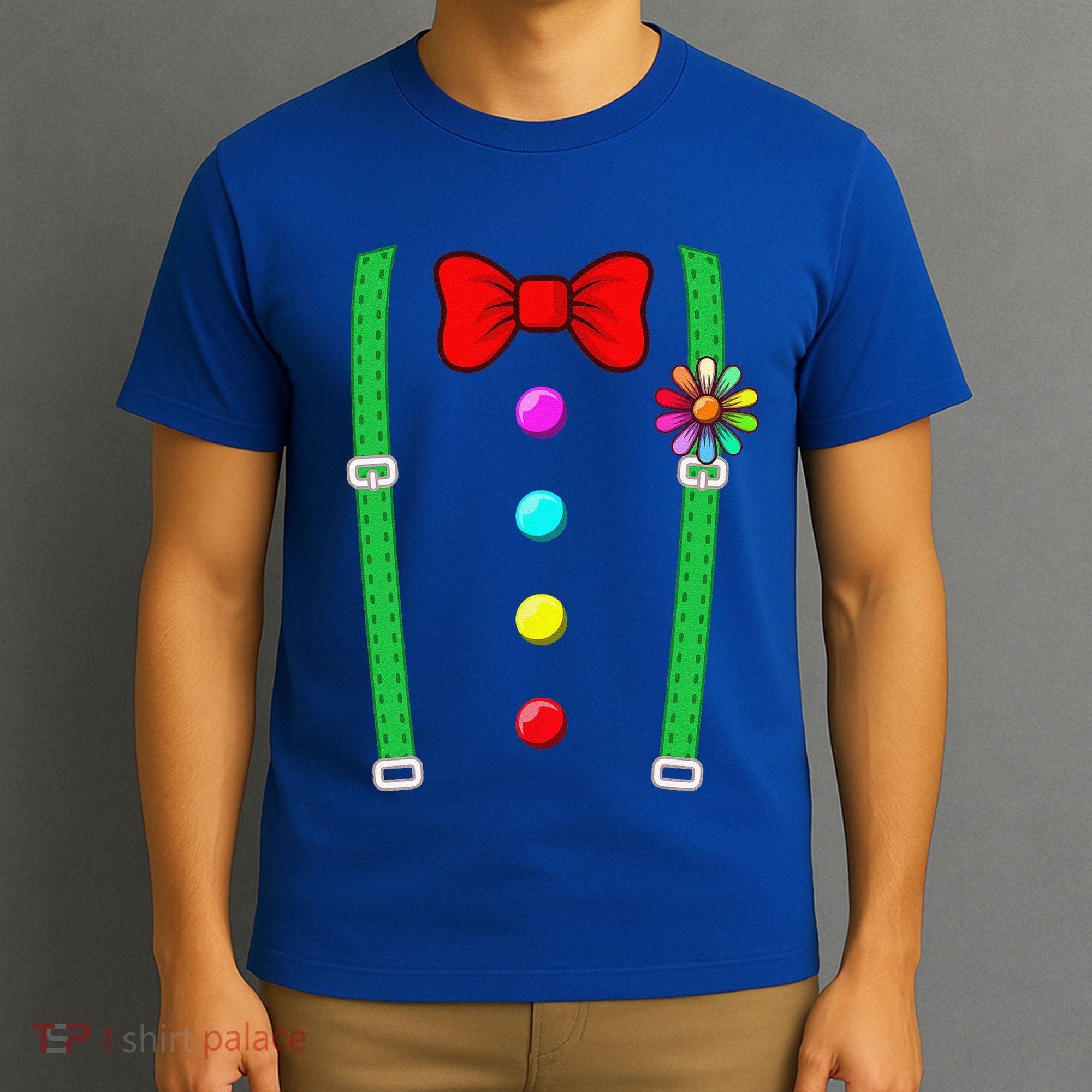Clown Costume Funny Circus Halloween Costumes T-Shirt