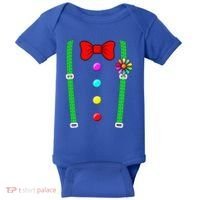 Clown Costume Funny Circus Halloween Costumes Baby Bodysuit thumb 0