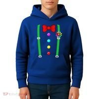 Clown Costume Funny Circus Halloween Costumes Kids Hoodie thumb 4