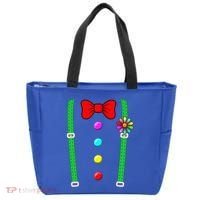 Clown Costume Funny Circus Halloween Costumes Tote Bag thumb 0