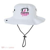 Cheer Coach Football Breast Cancer Awareness Bucket Hat thumb 0