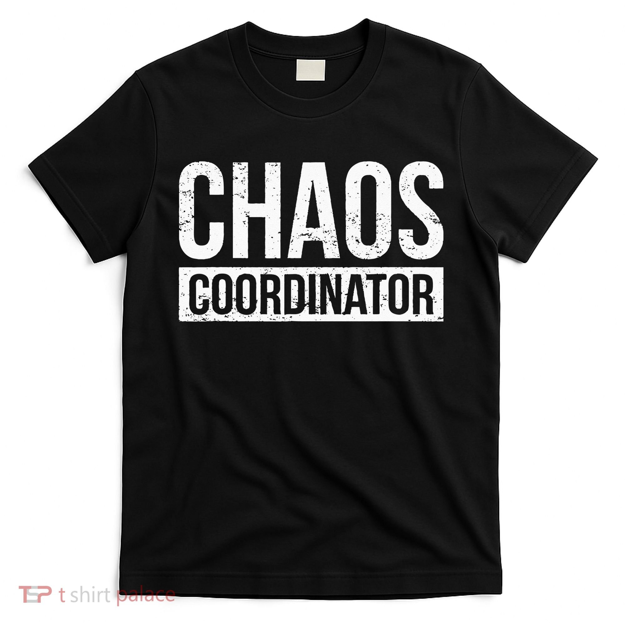 Chaos Coordinator Funny Sarcastic Humor Chaos Coordinator T-Shirt