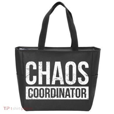 Chaos Coordinator Funny Sarcastic Humor Chaos Coordinator Tote Bag