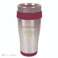 Community College Funny Fraternity College Rush Party Greek 16oz Travel Tumbler thumb 0