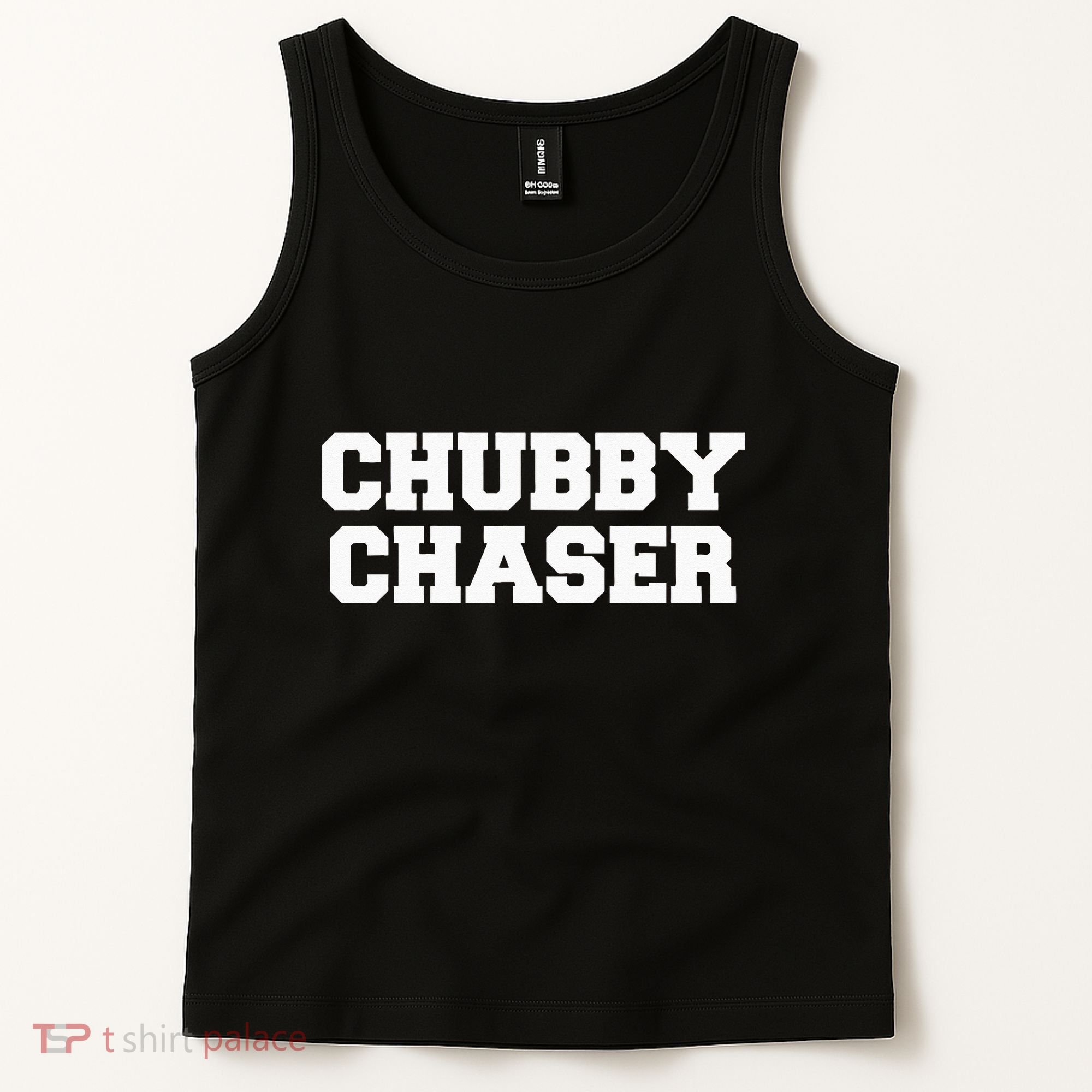 Chubby Chaser Funny Fraternity College Frat Party Greek Tank Top