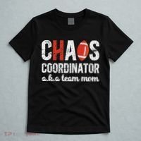 Chaos Coordinator Football Team Mom Football Team Mama T-Shirt thumb 5