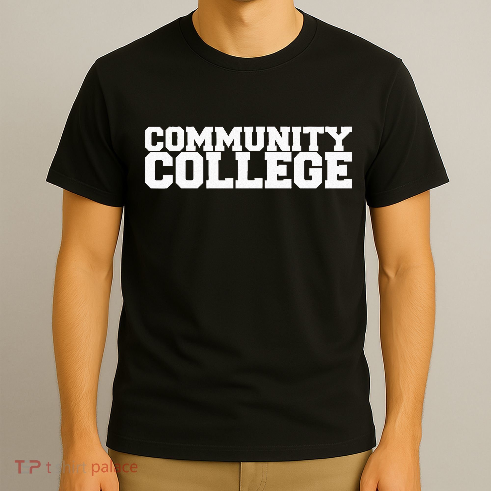 Community College Funny Fraternity College Rush Party Greek T-Shirt