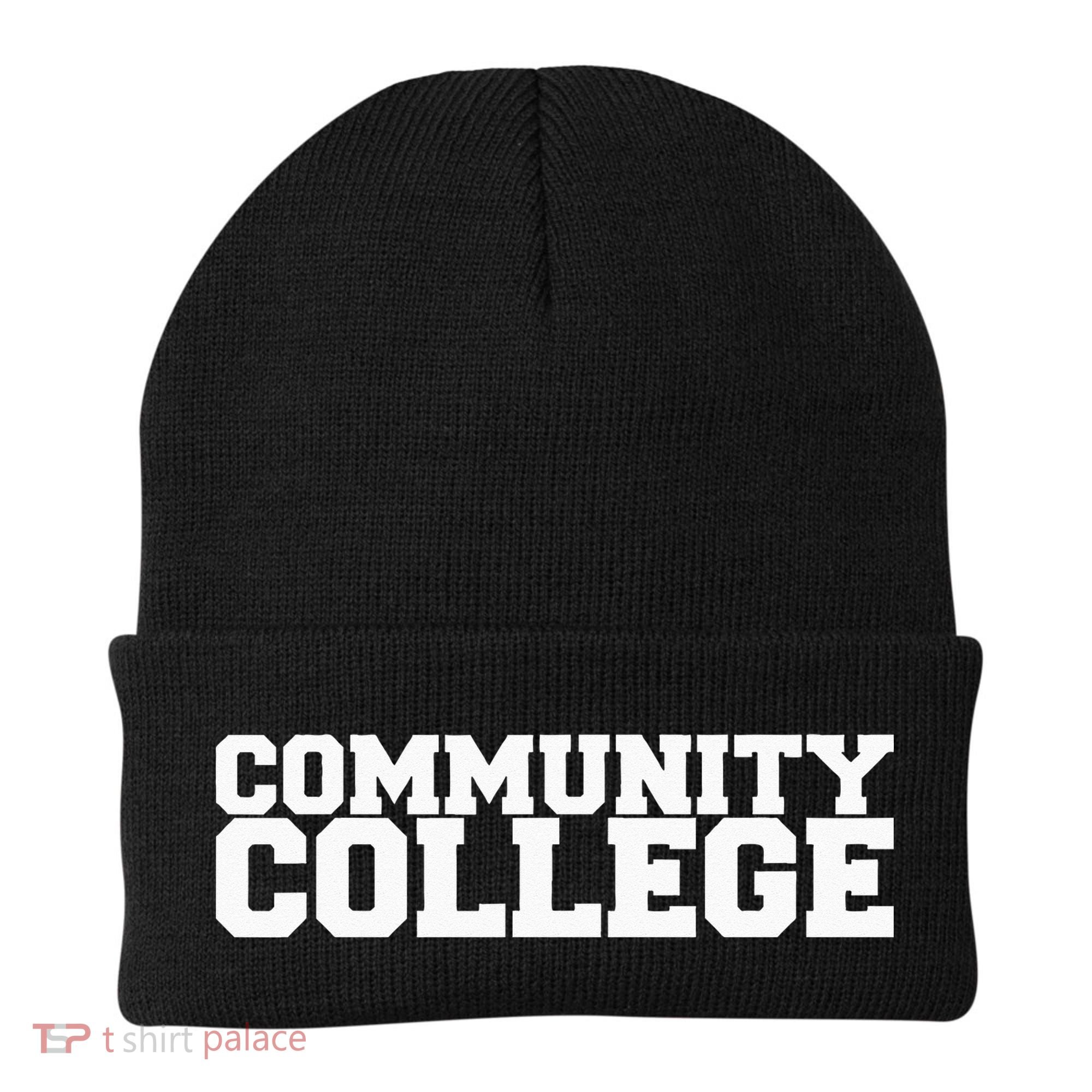 Community College Funny Fraternity College Rush Party Greek Beanie