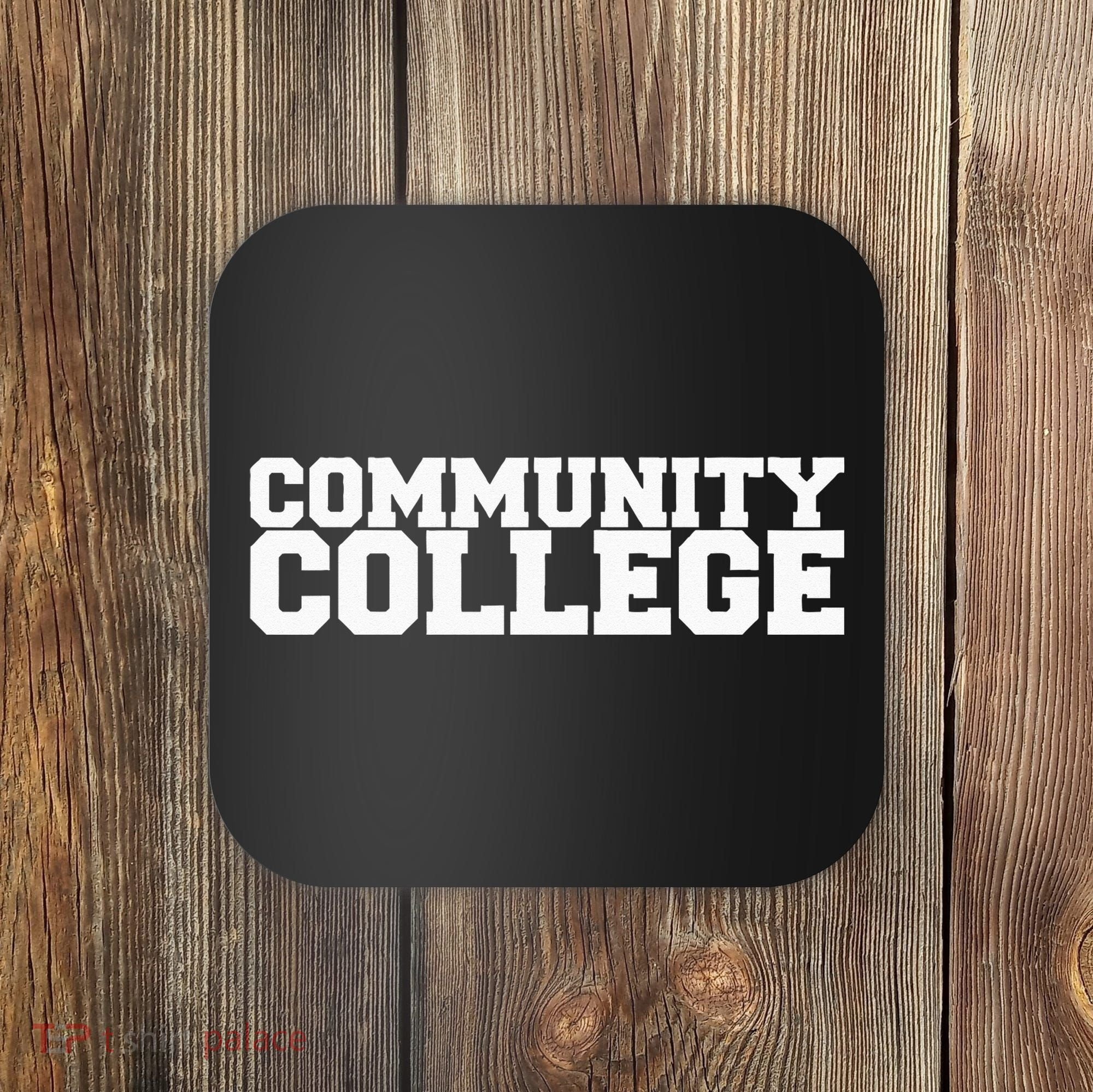 Community College Funny Fraternity College Rush Party Greek Coaster