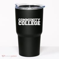 Community College Funny Fraternity College Rush Party Greek Tumbler thumb 0