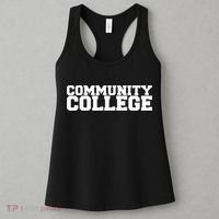 Community College Funny Fraternity College Rush Party Greek Women's Tank Top thumb 3