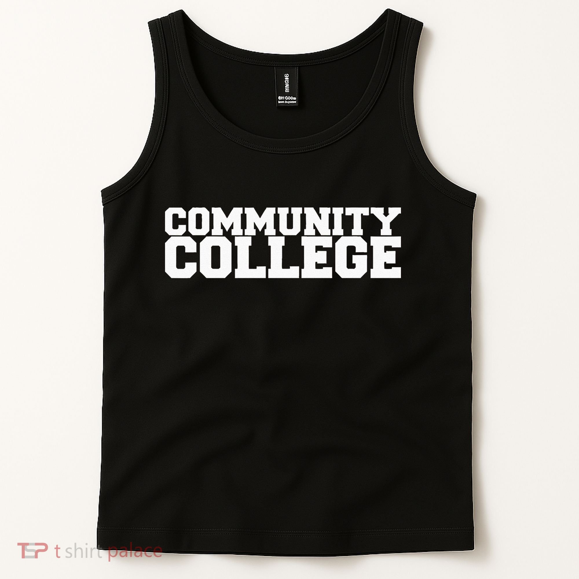Community College Funny Fraternity College Rush Party Greek Tank Top